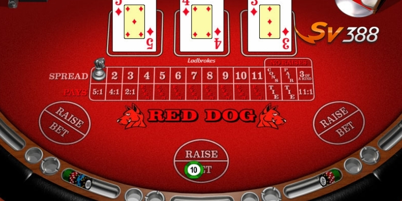 Trải nghiệm cảm giác mới lạ với Red Dog game đầy kích thích